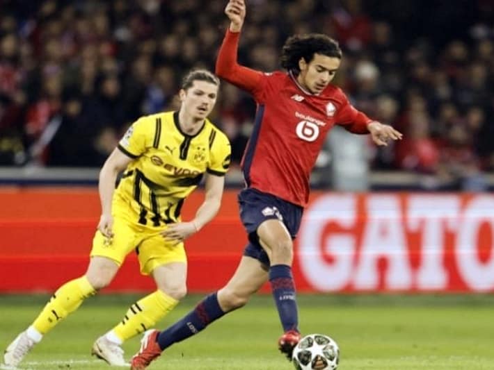 أيوب بوعدي لاعب وسط ميدان ليل الفرنسي يرفض قرار فرنسا