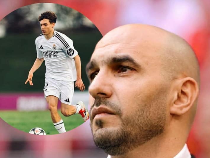 وليد الركراكي يحسم موقفه من ضم نجم ريال مدريد الاسباني الجديد و يتحدث عن ملفات دياز و سنادي